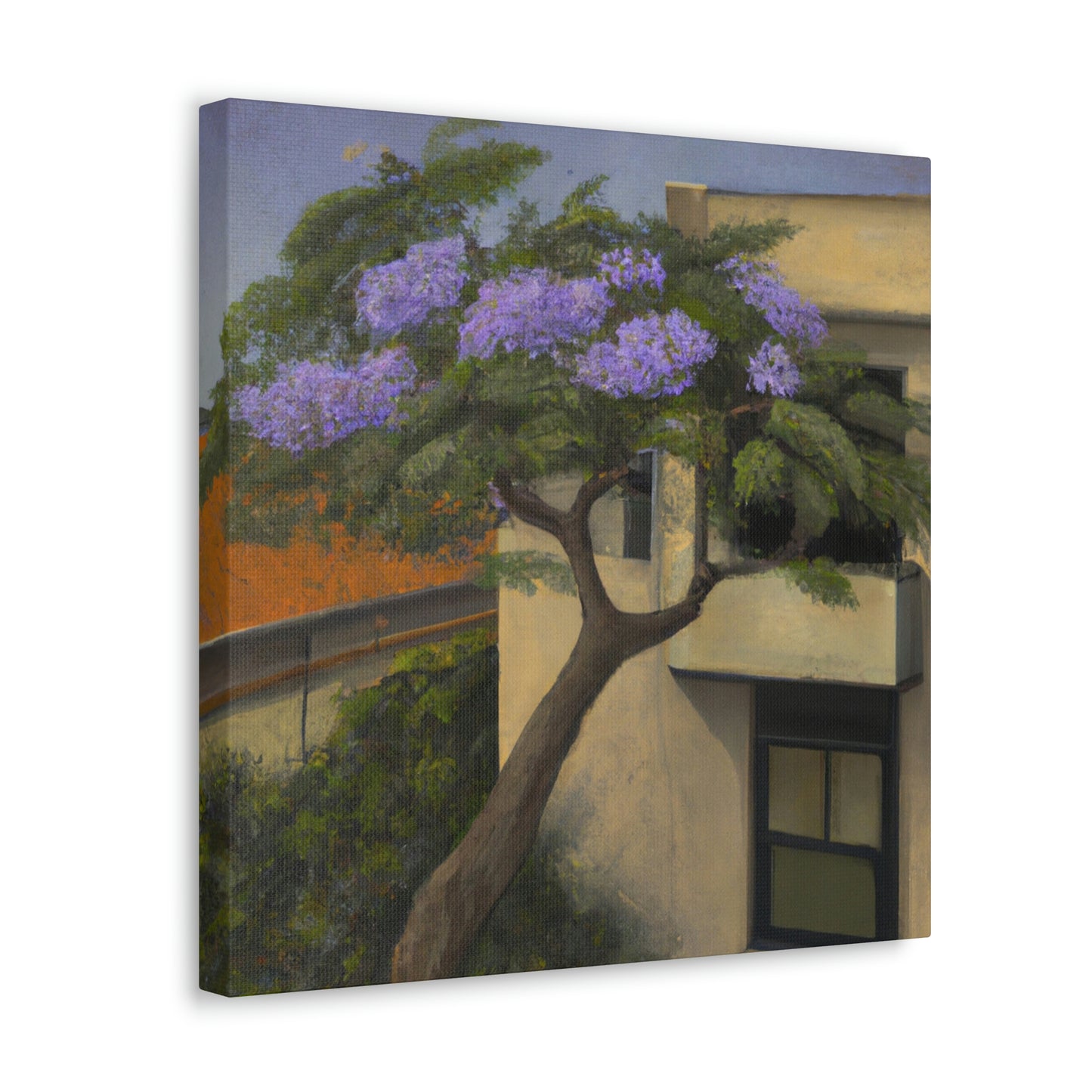 Jacaranda in Expressionism - Canvas