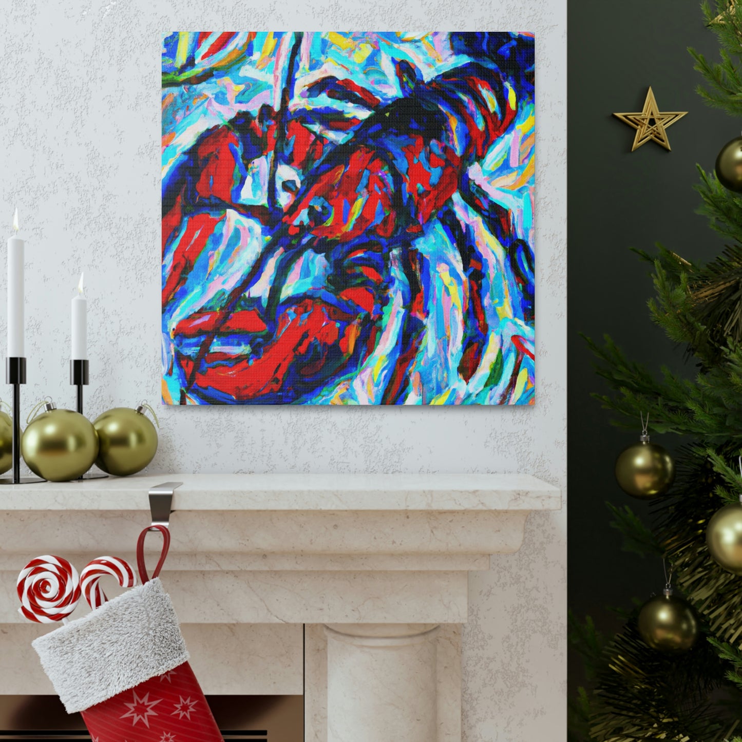 Lobster's Expressionist Dream - Canvas