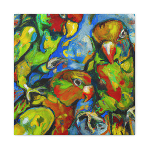 "Conures in a Dreamscape" - Canvas