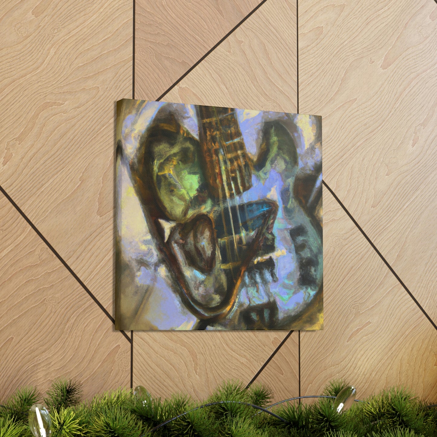 "Bass Guitar Symphony" - Canvas