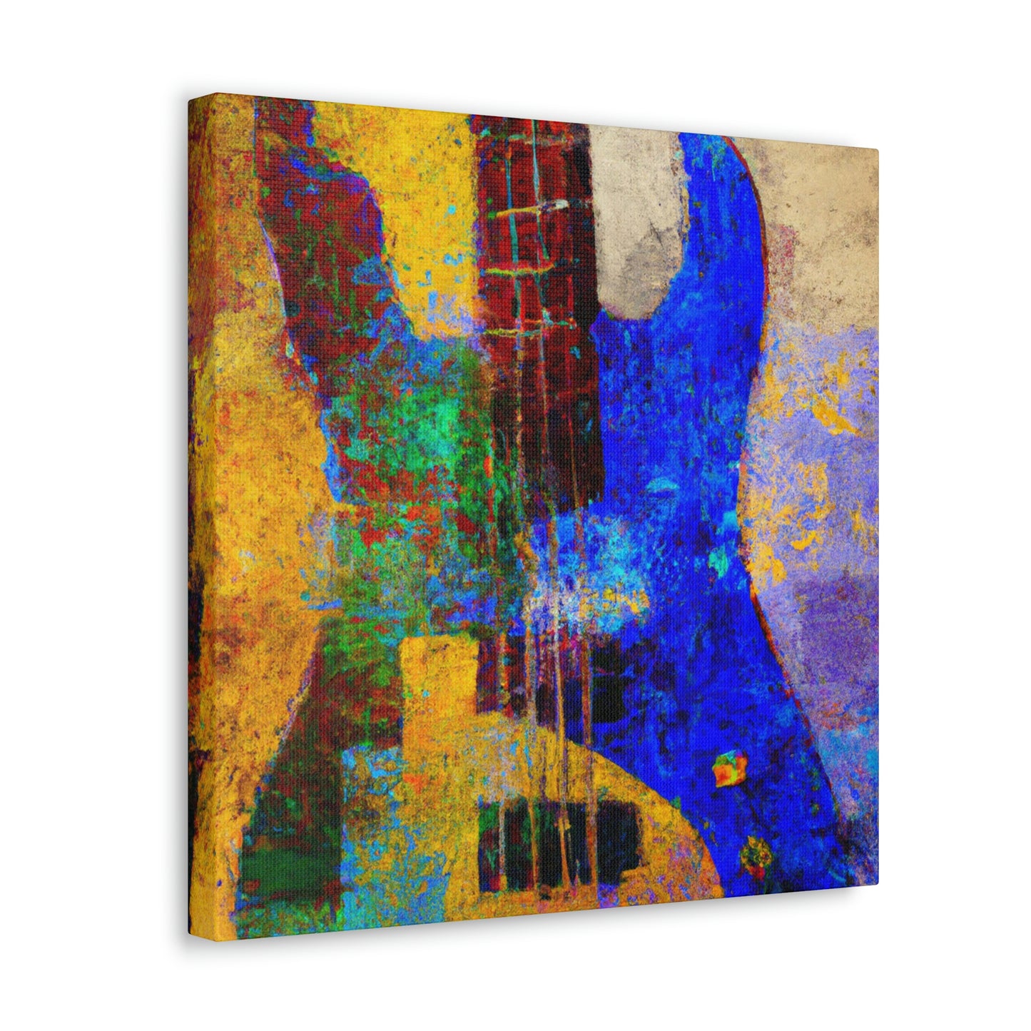 "Bass Guitar Resonance" - Canvas