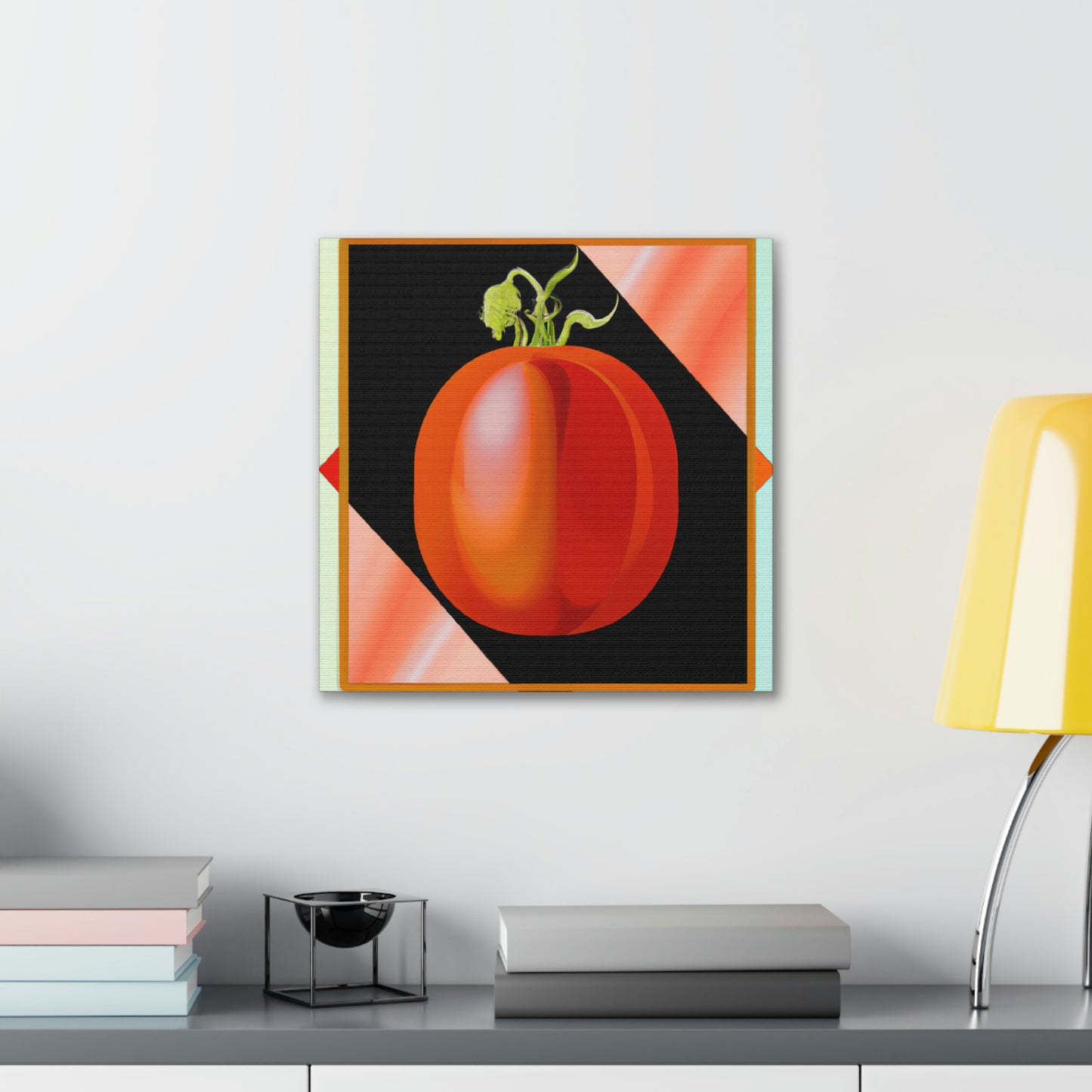 "Tomato Stardust Bouquet" - Canvas