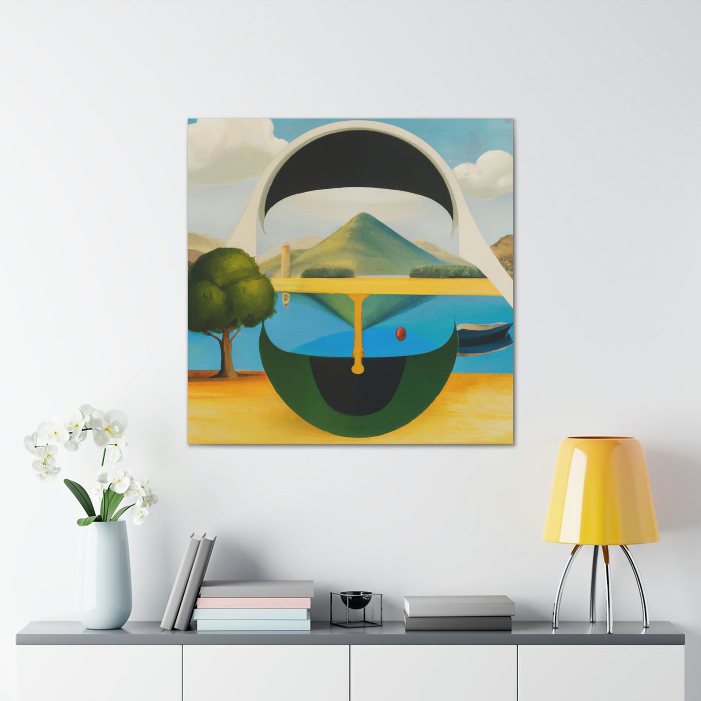 Lake Reflections Hues - Canvas