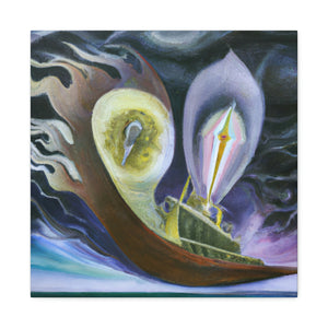 Stormy Ocean Voyage - Canvas