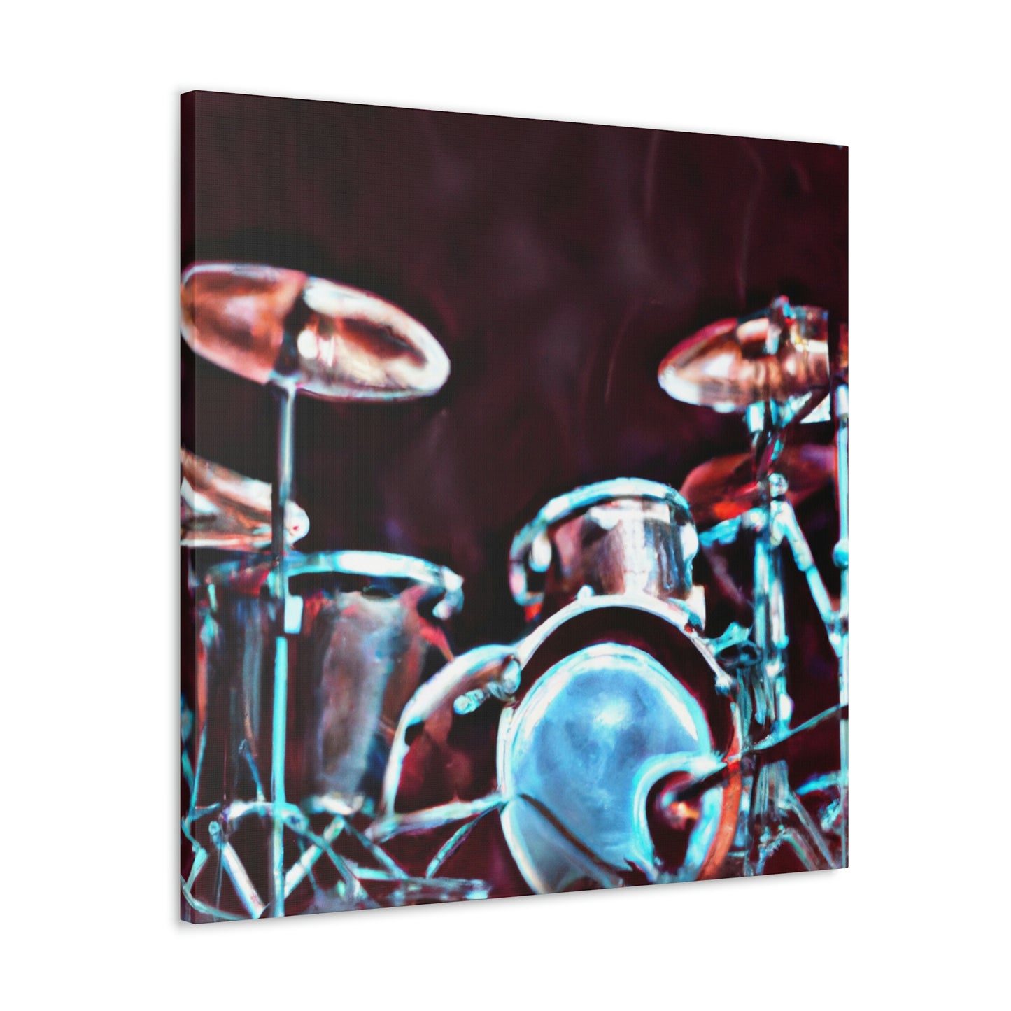 "Rock the Drum Set" - Canvas