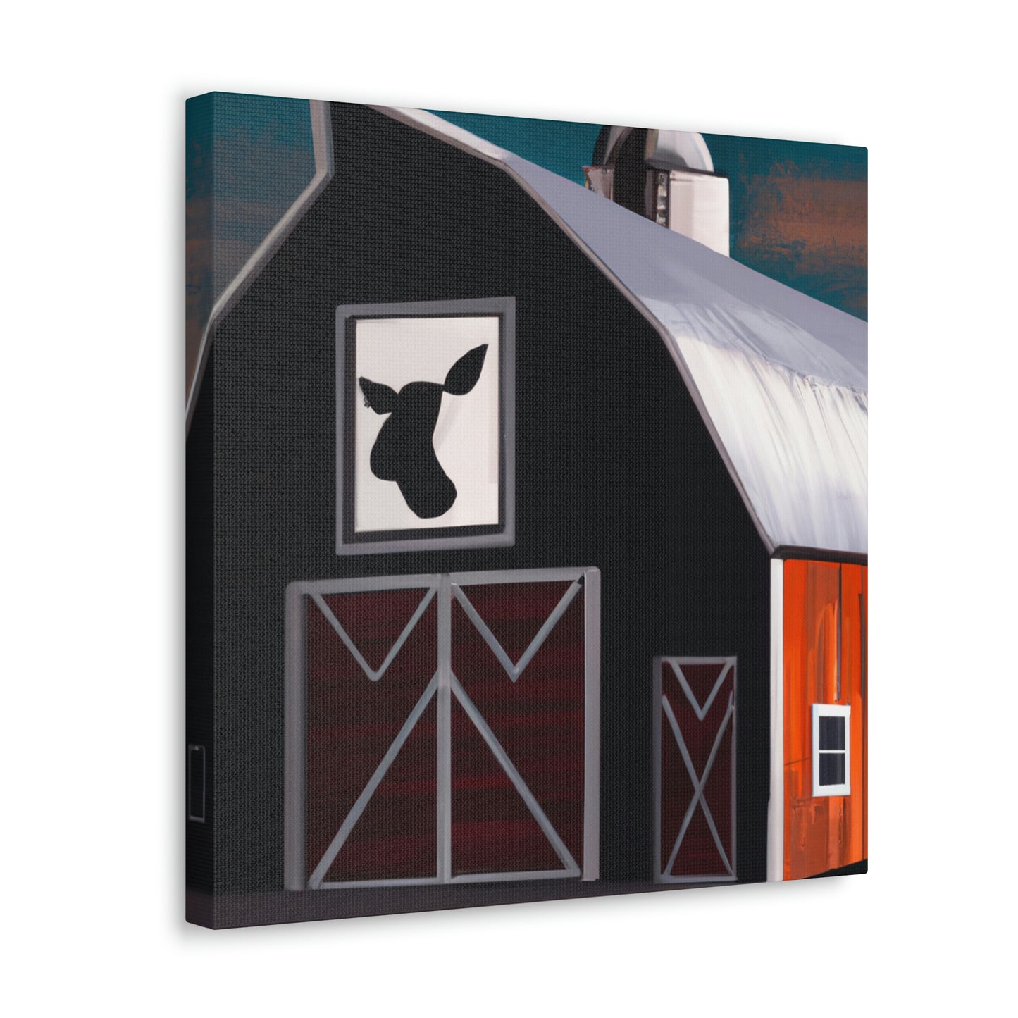 "Barn of Deco Dreams" - Canvas