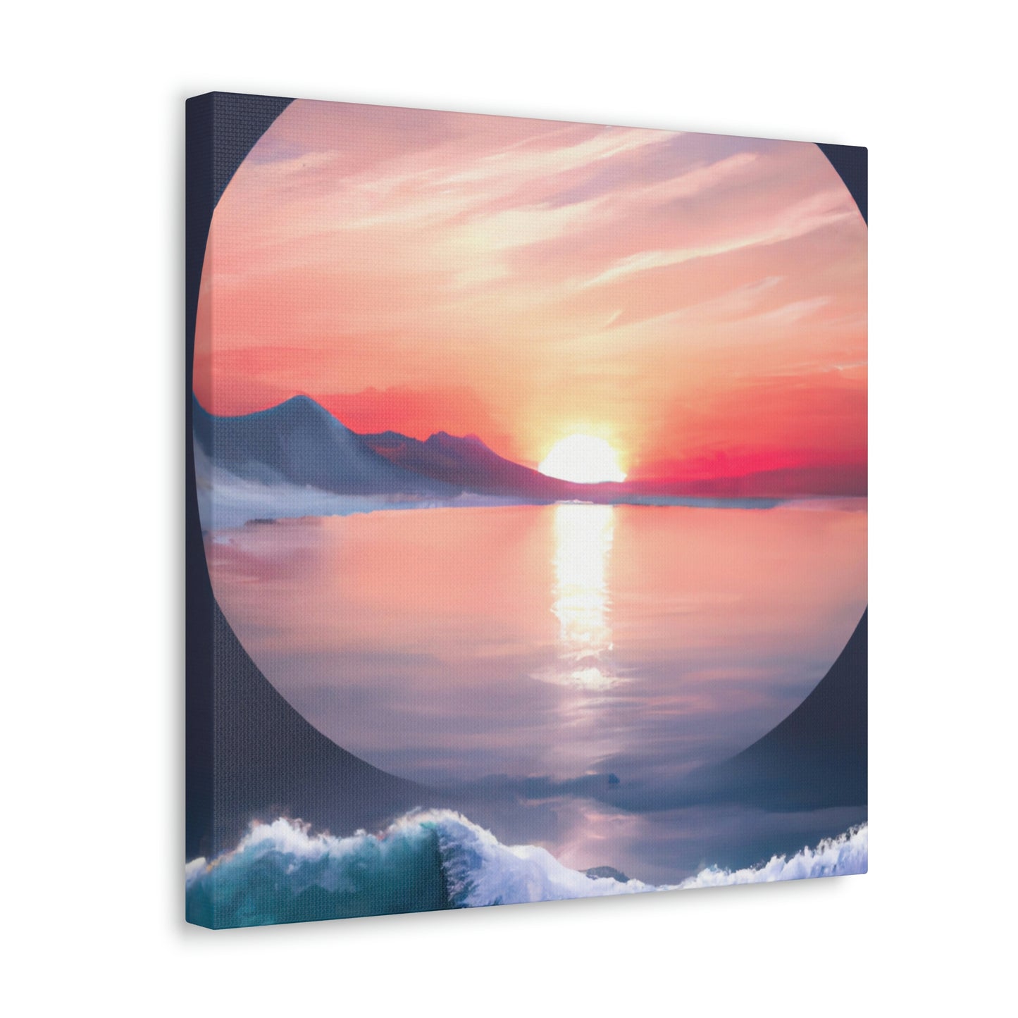 Radiant Reflection Of Life - Canvas