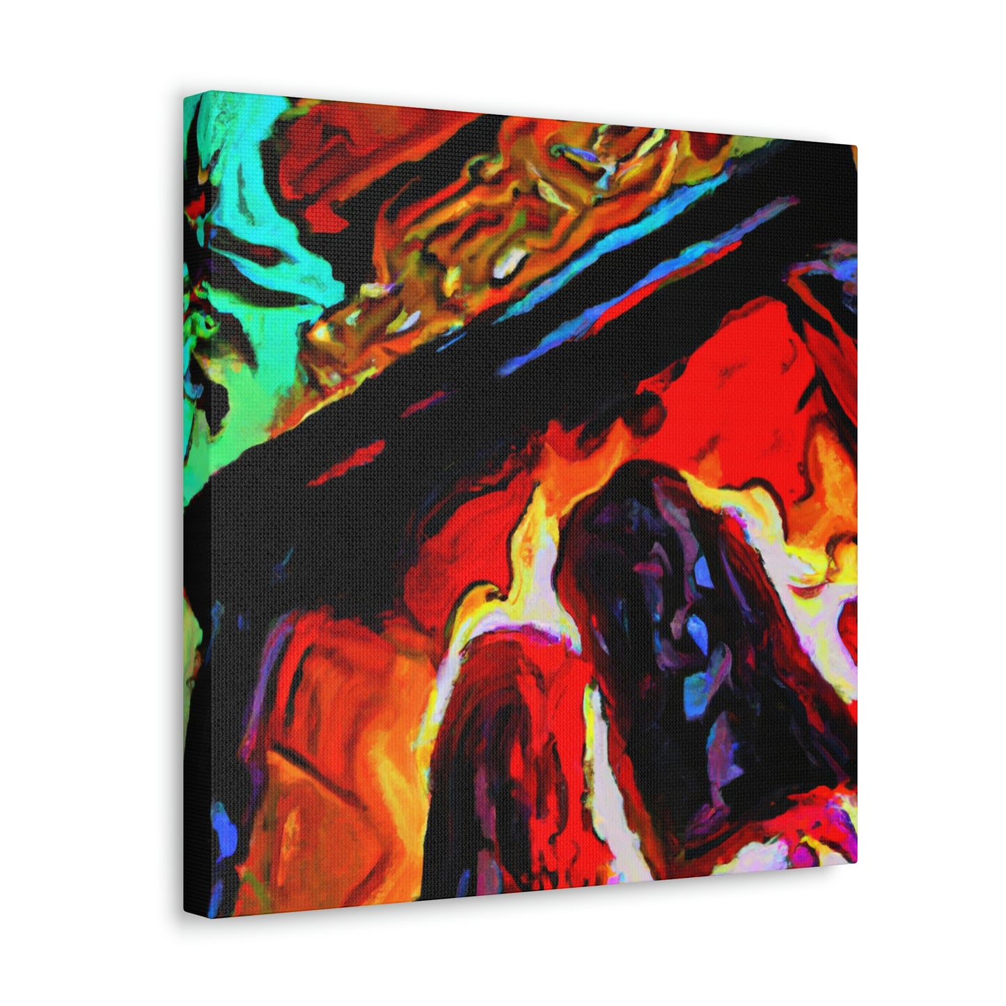 "Flame of Reflection" - Canvas