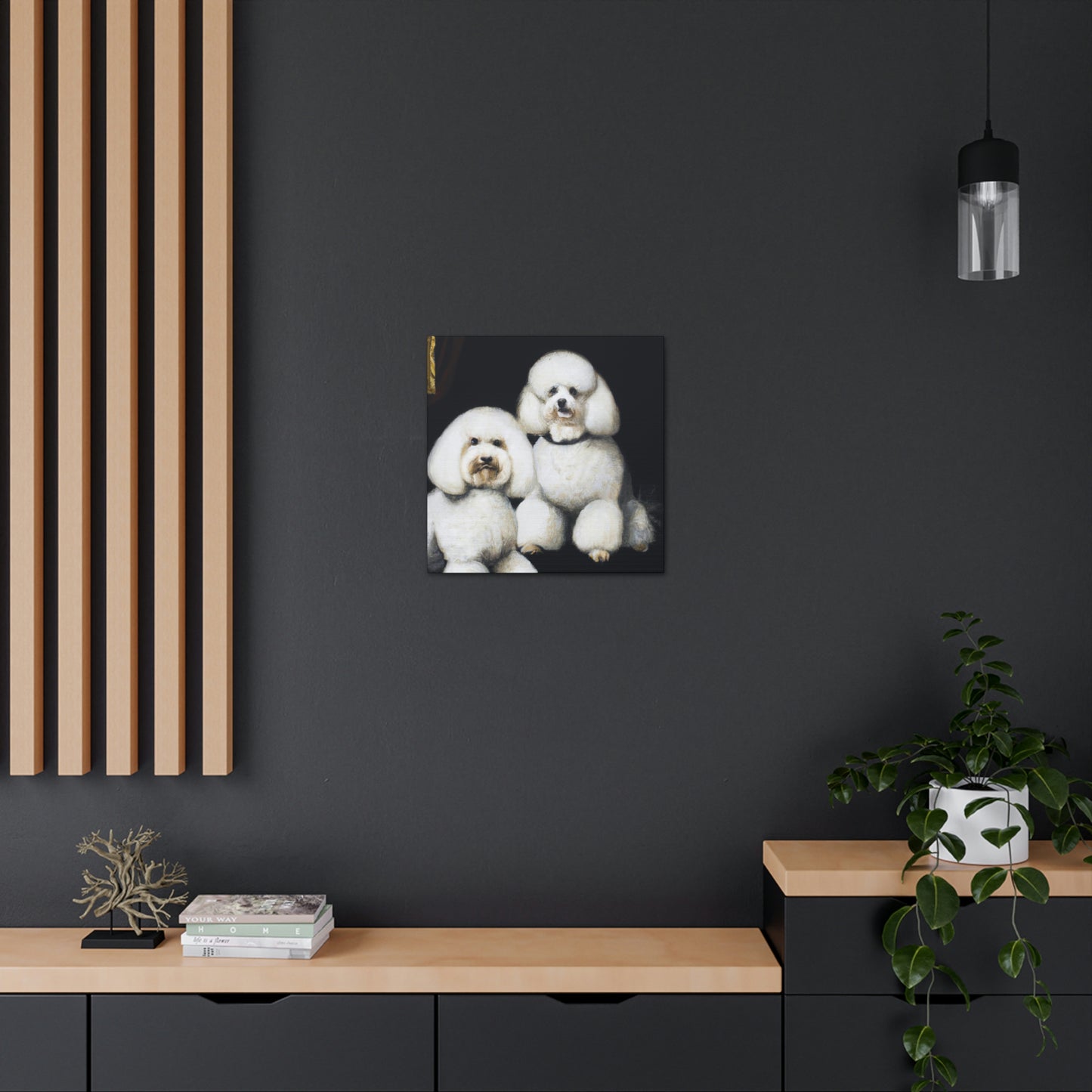 "Bichon Frise Luxury Dream" - Canvas