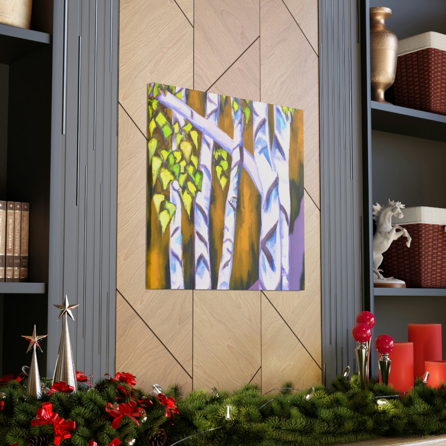 Birch Tree Splendor - Canvas