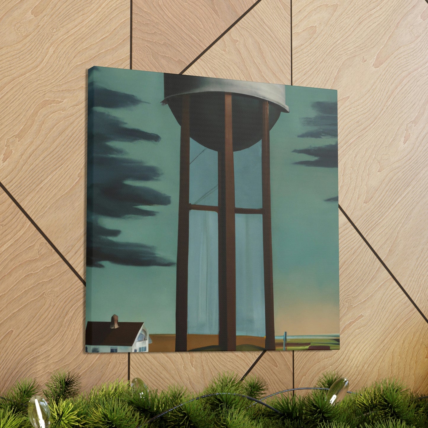 "Towering Water Surrealism" - Canvas