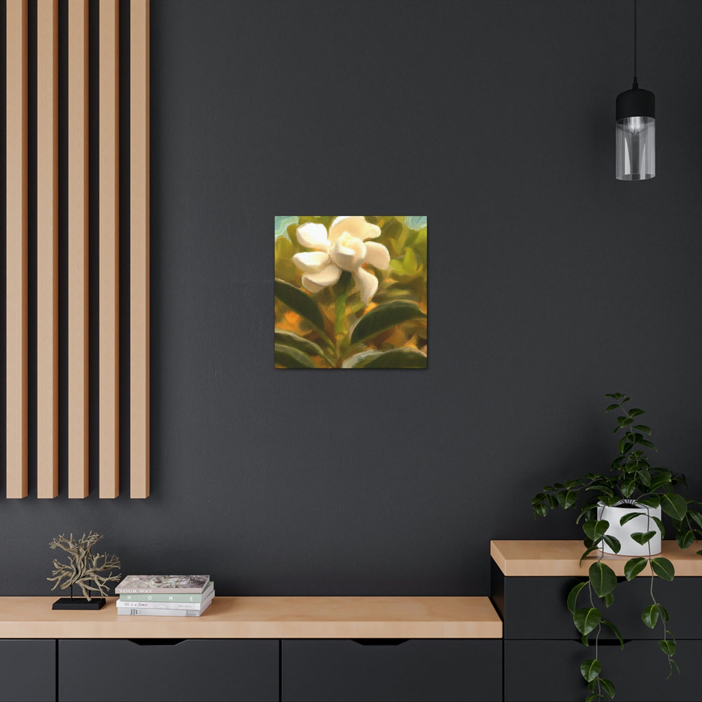 Gardenia's Fragrance Bliss - Canvas