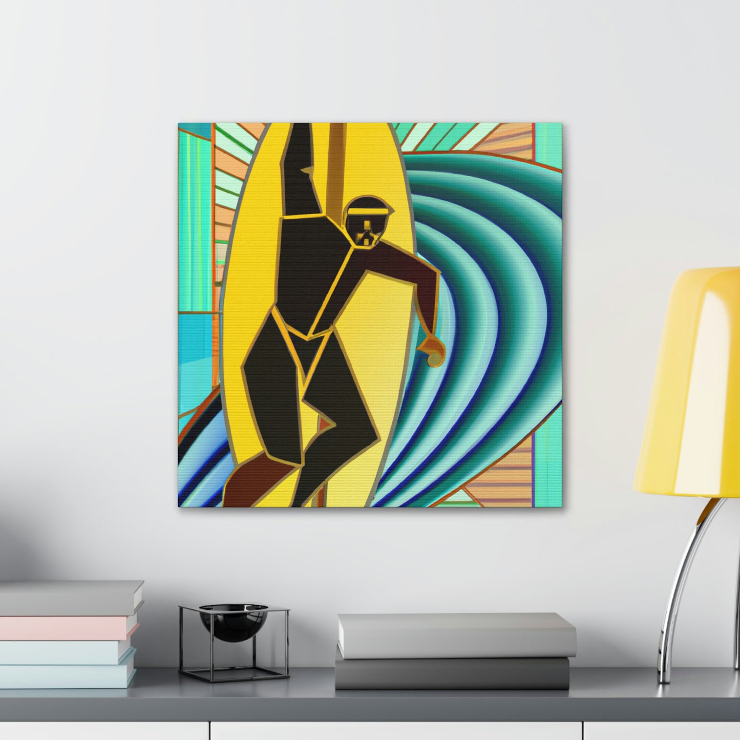 "Surfing the Jazz Age" - Canvas