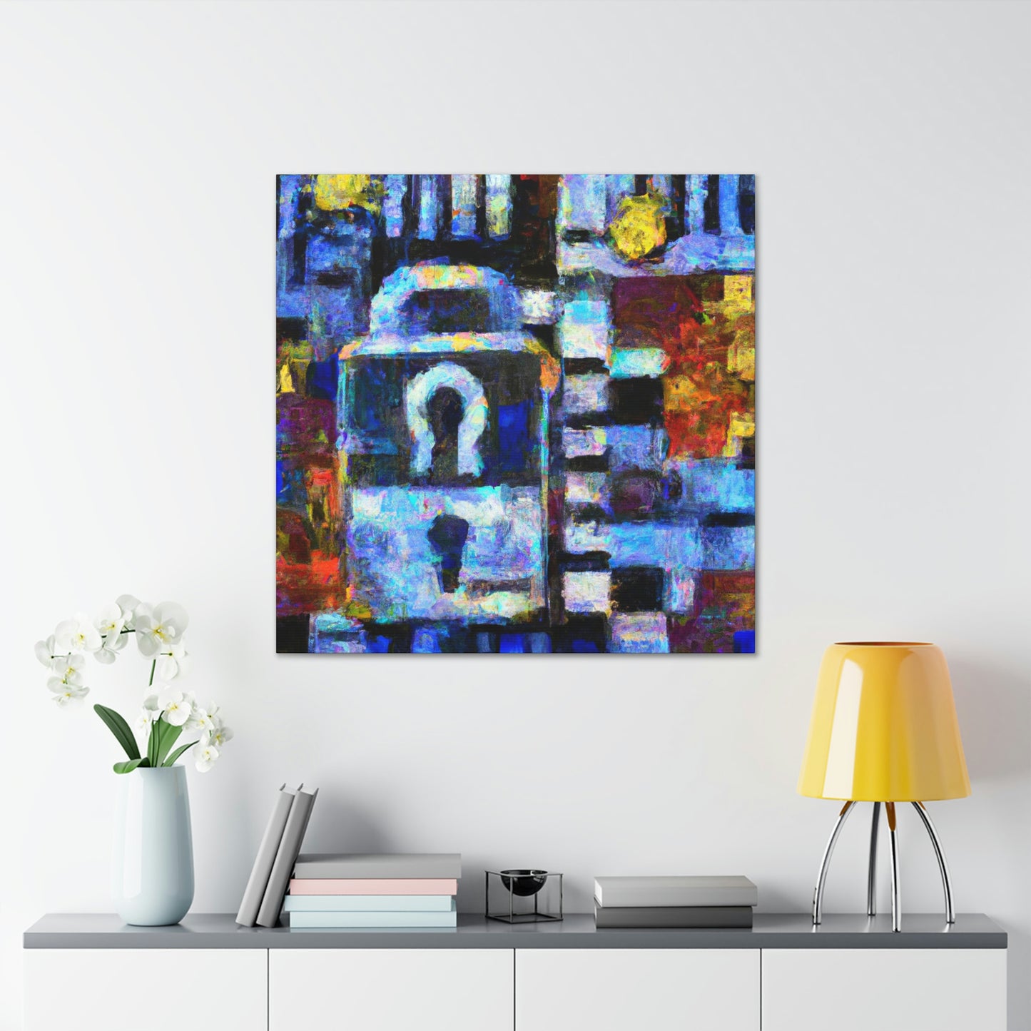 Cybersecurity Impressionism - Canvas