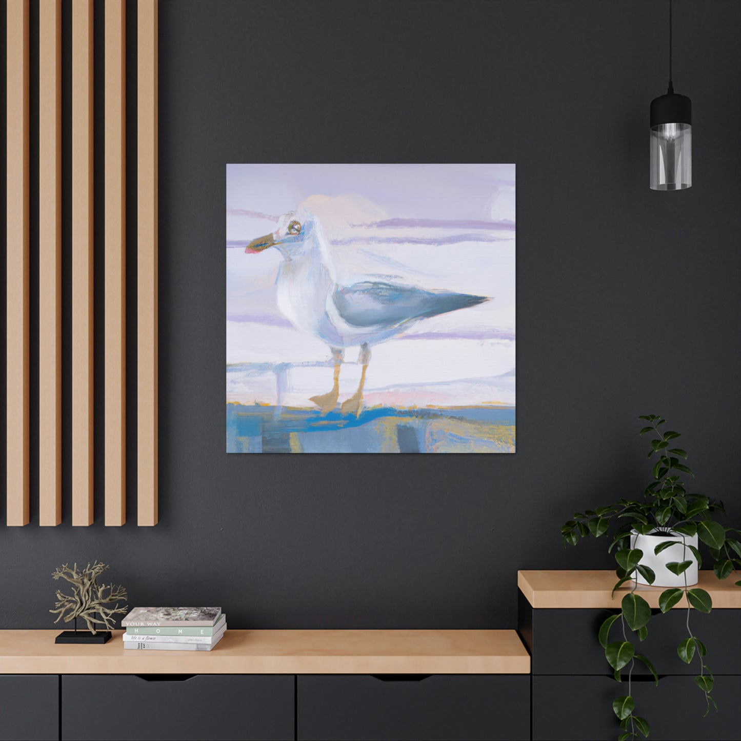 Sea's Glorious Gull - Canvas