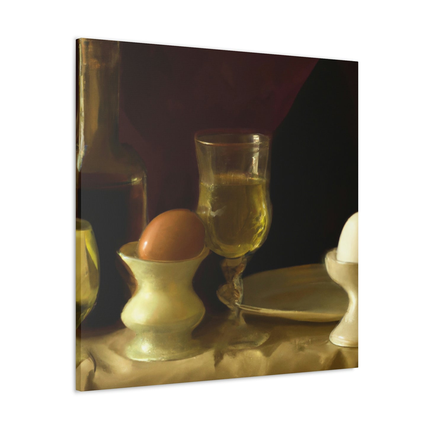 Still Life with Eggs - Canvas