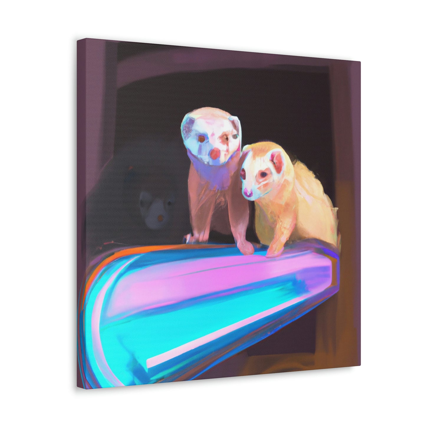 Ferrets of Minimalism - Canvas