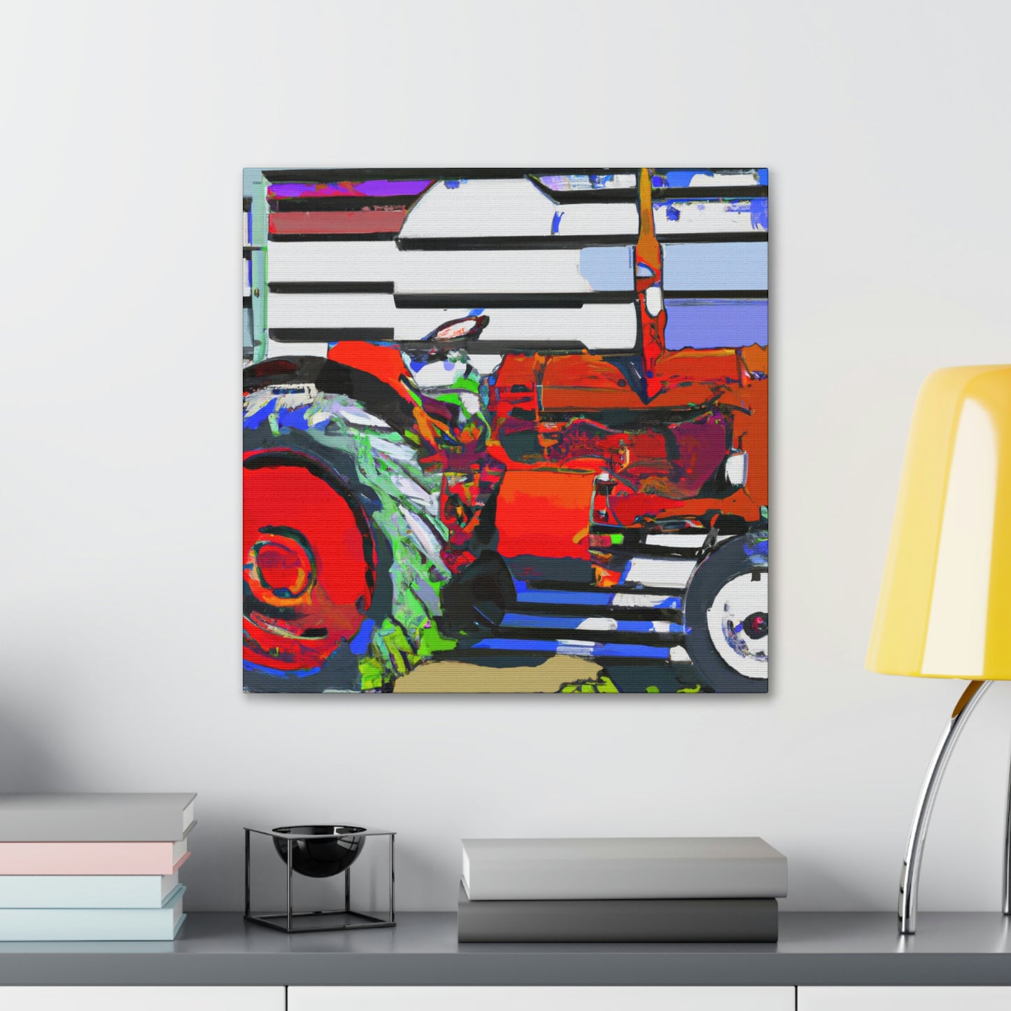 "Tractor of the Fields" - Canvas