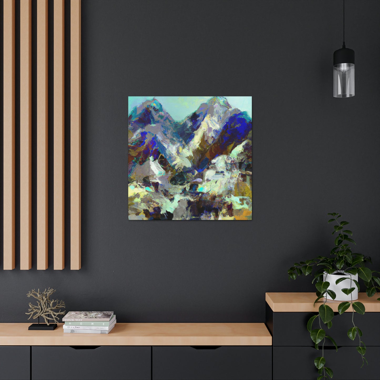 "Mountain Majesty Awaits" - Canvas