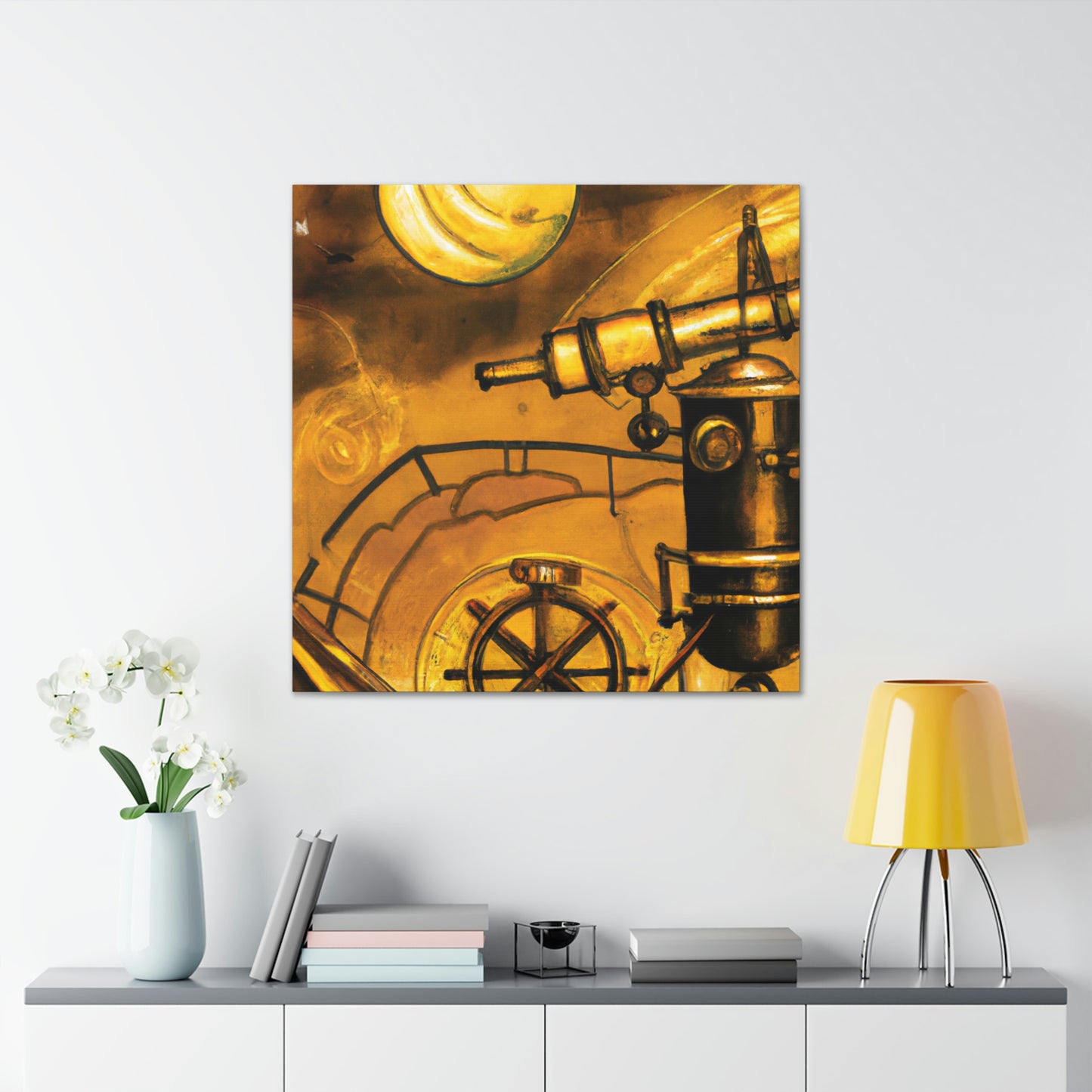 "The Clockwork Cosmos" - Canvas