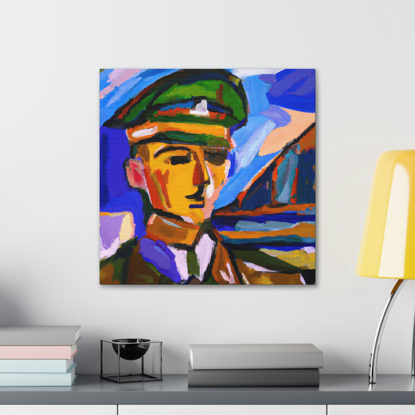 Engineer in Fauvism - Canvas