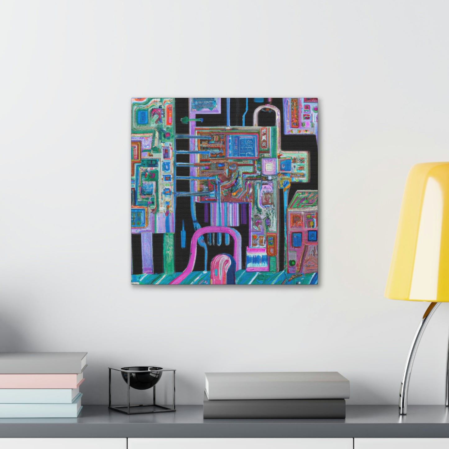 "Starburst Flight of Fancy" - Canvas