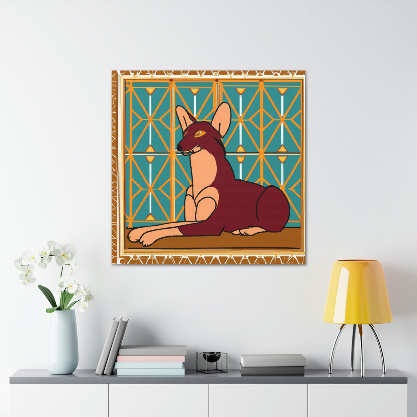 Dhole Deco Dance - Canvas