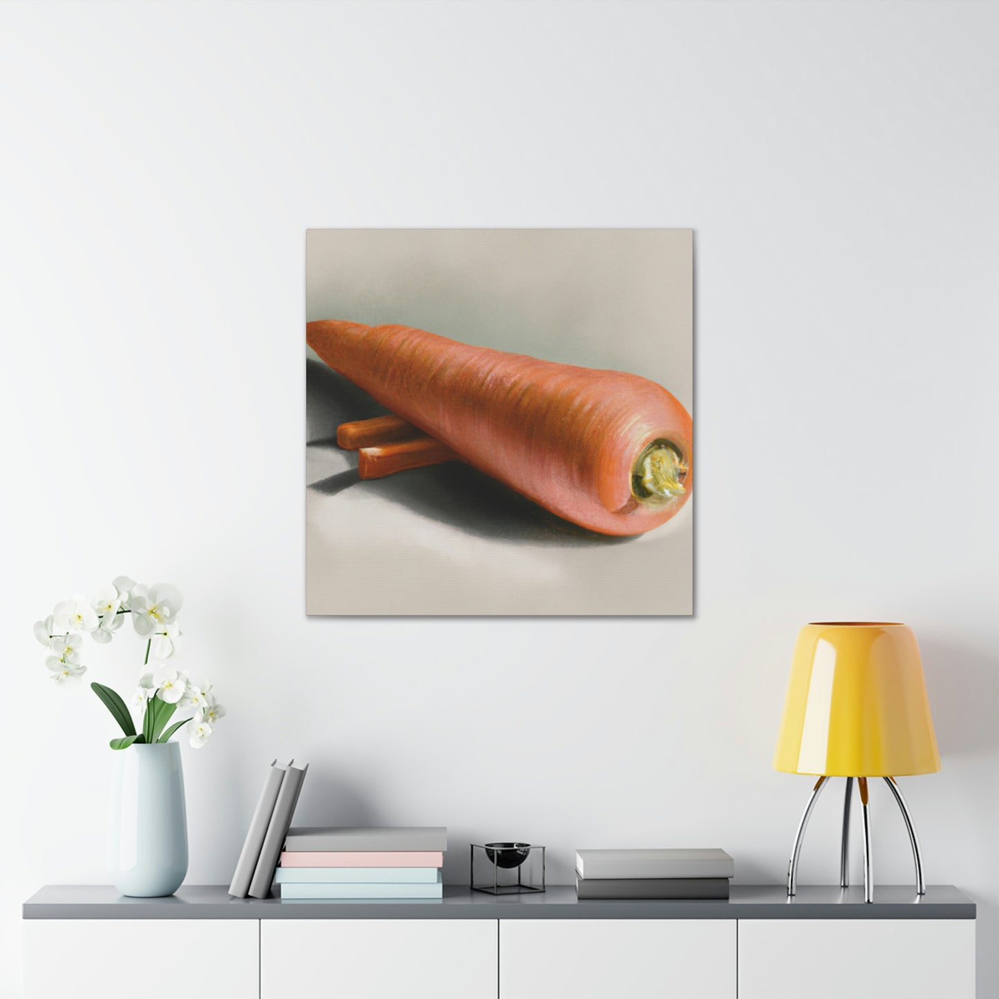 "Carrot Hyperrealism Dream" - Canvas