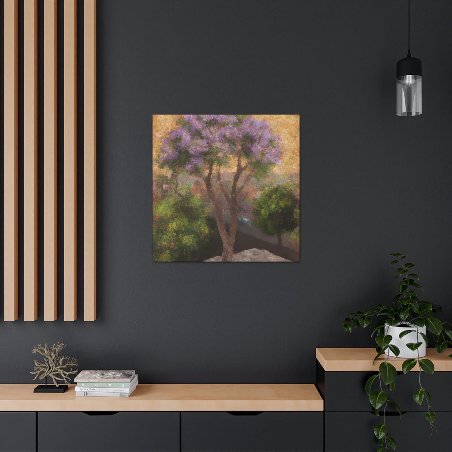 Jacaranda Tree Magic - Canvas