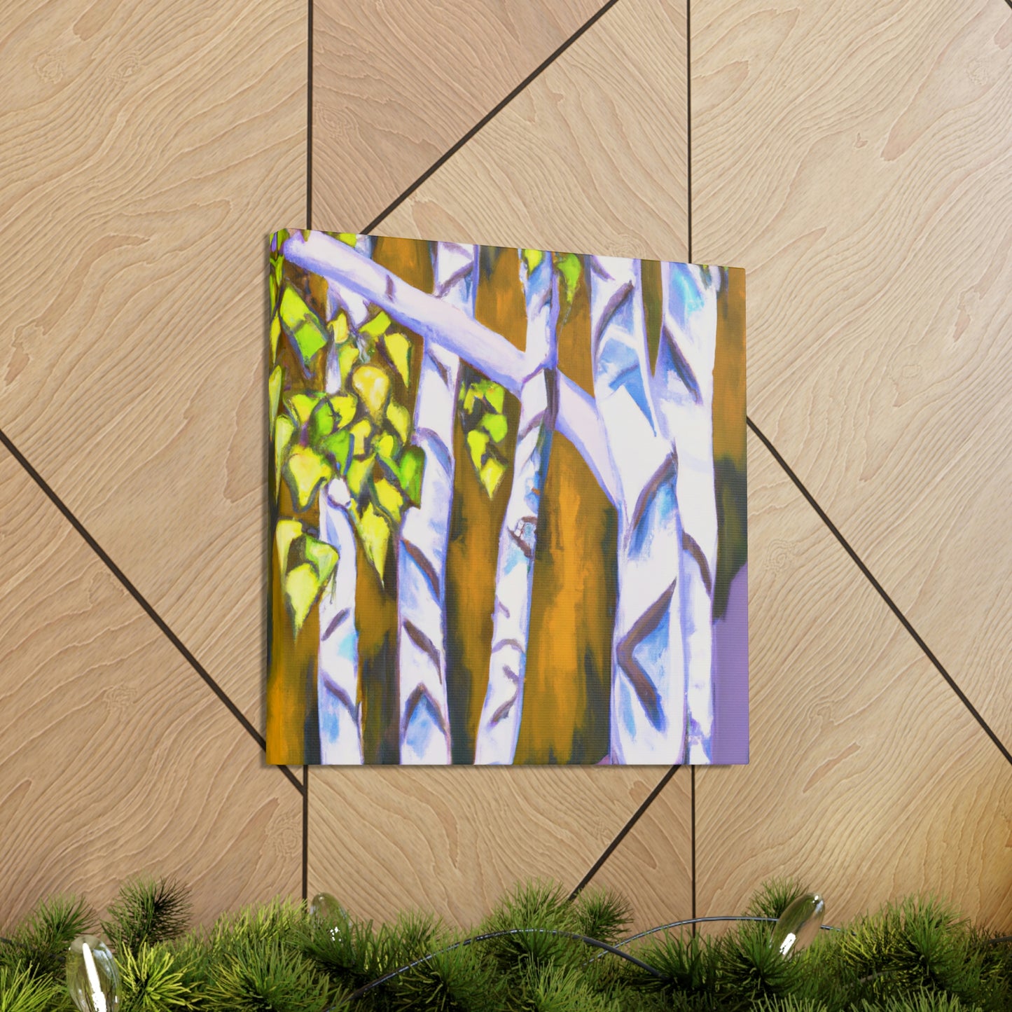 Birch Tree Splendor - Canvas