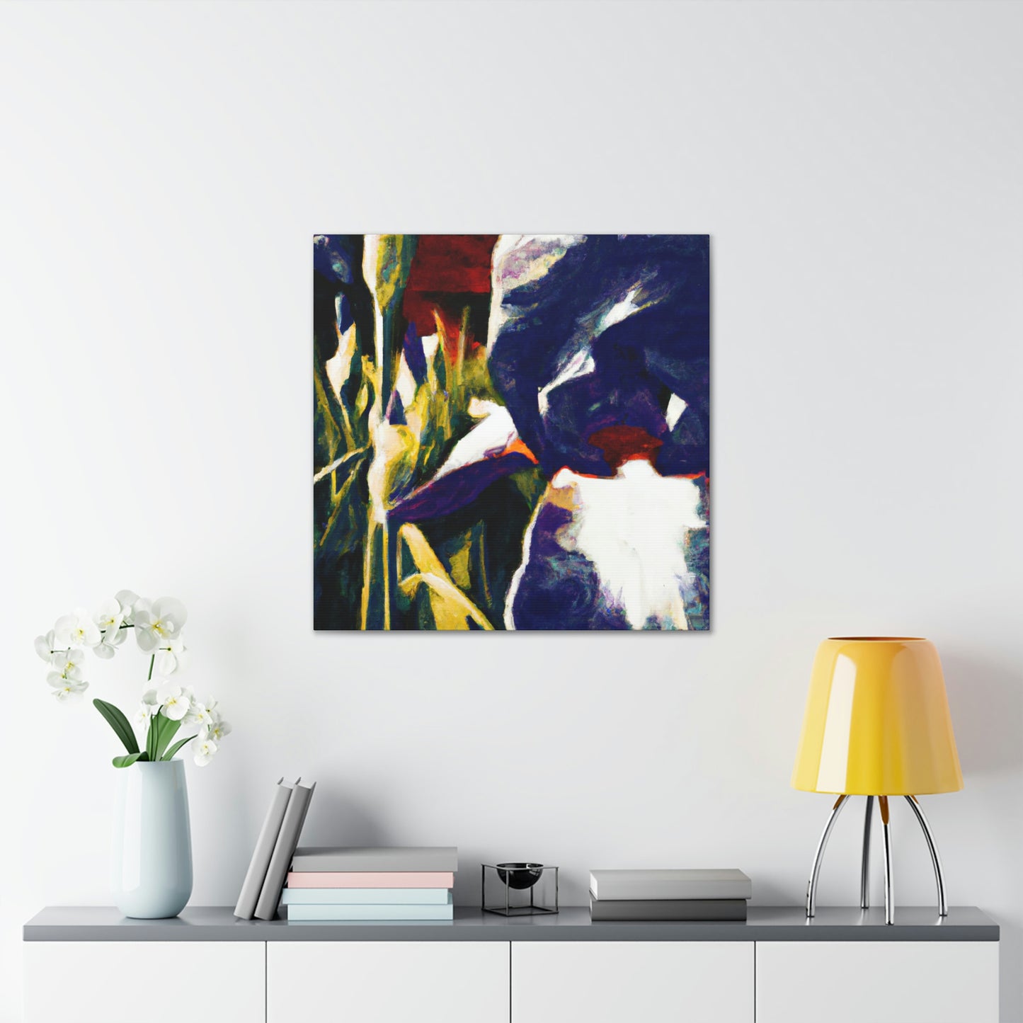 "Iris in Flight Dream" - Canvas