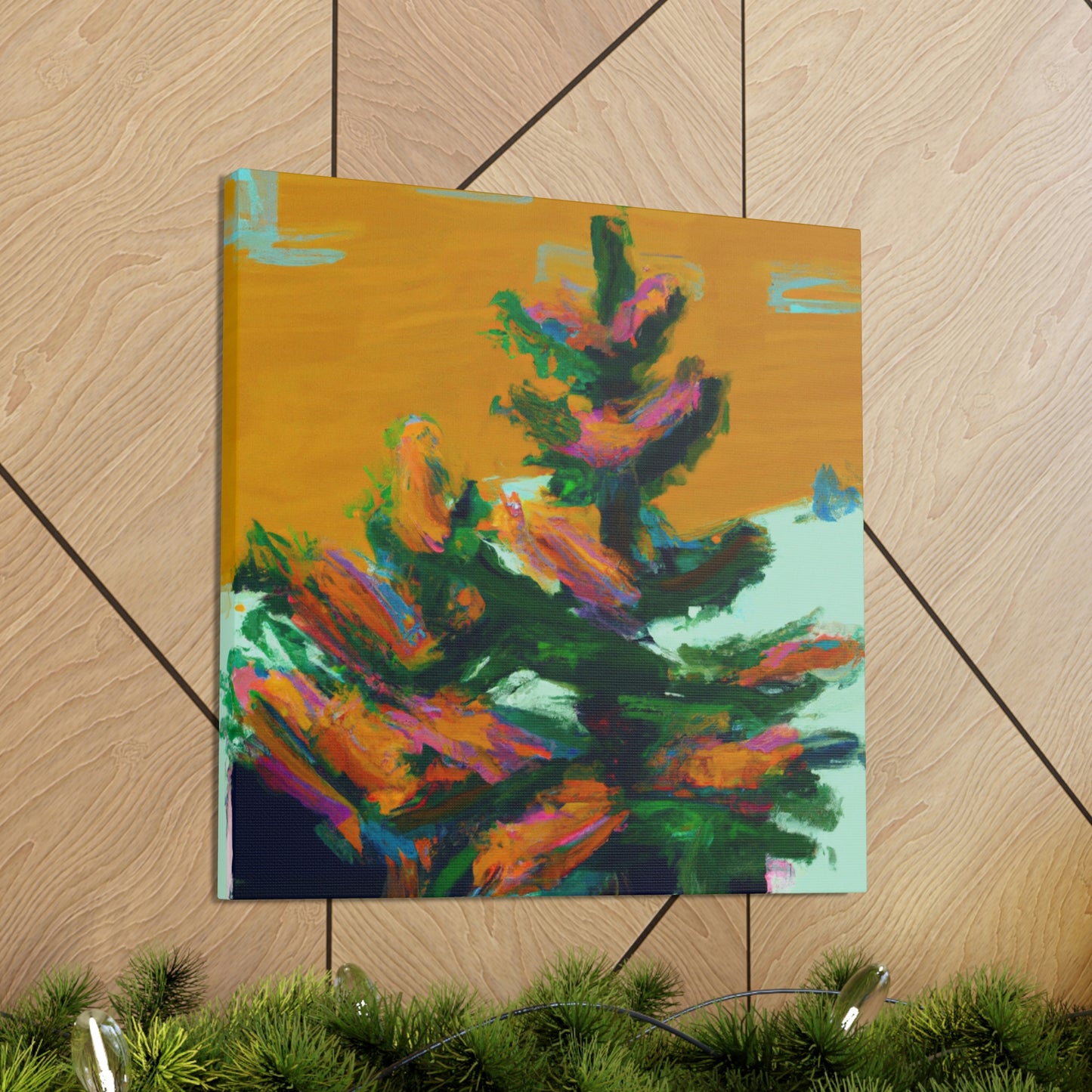 "Fir Tree Expressionism" - Canvas