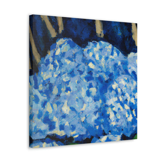 "Hydrangea Splendor Ablaze" - Canvas