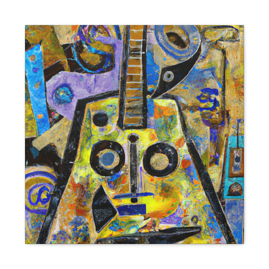 "Banjo in Abstraction" - Canvas