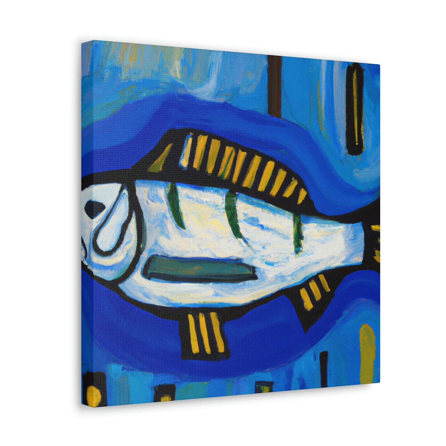 Bass in Expressionism - Canvas