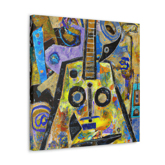 "Banjo in Abstraction" - Canvas