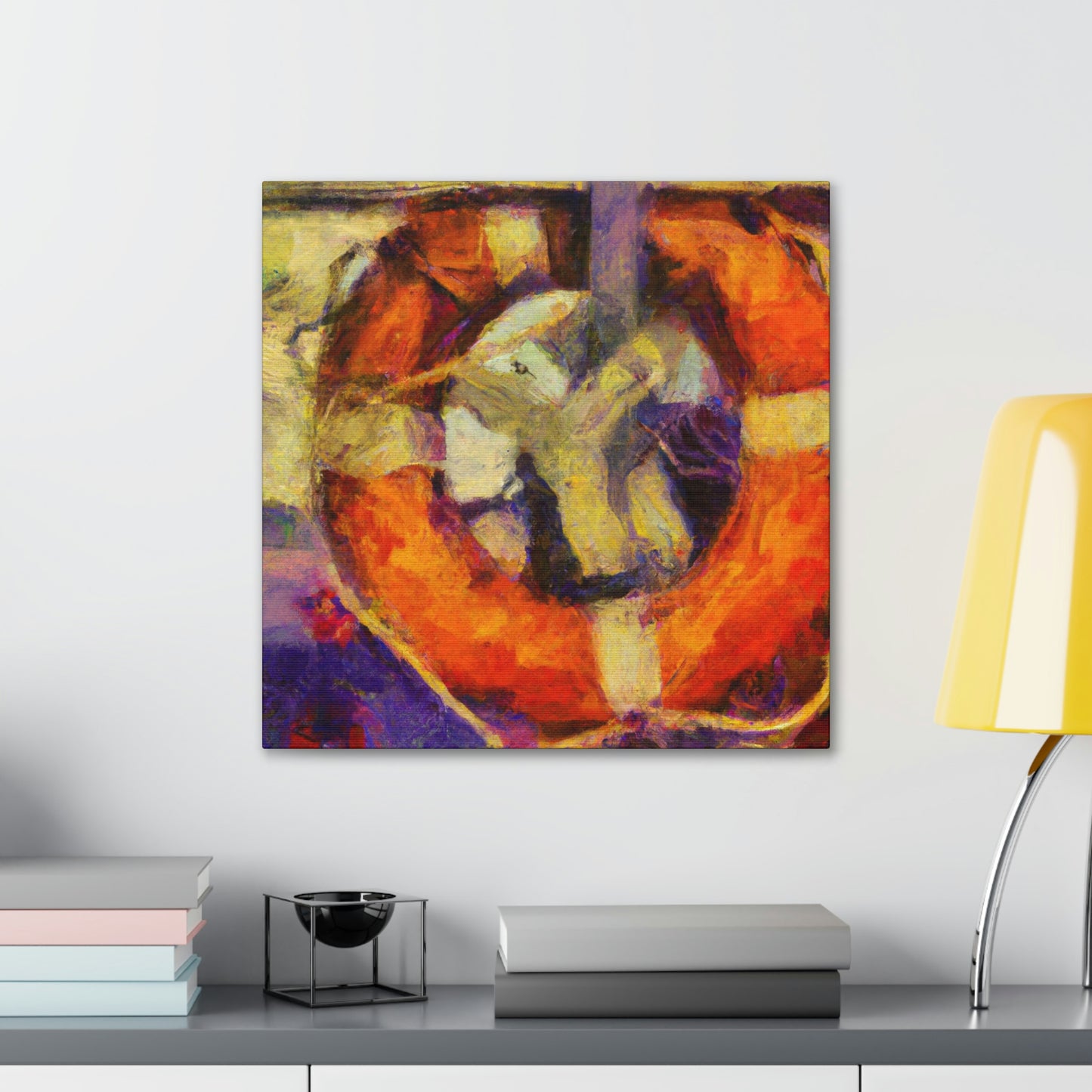 Life Buoy Triumphant - Canvas