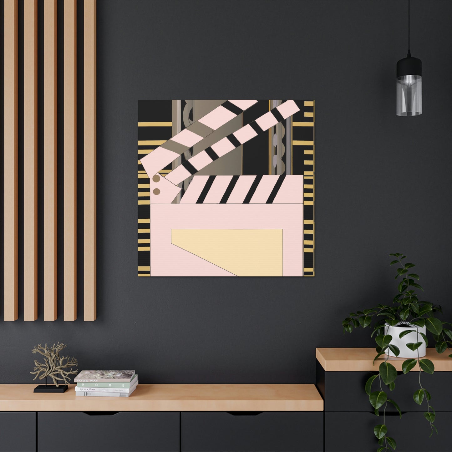 Glittering Cinema Dreams - Canvas