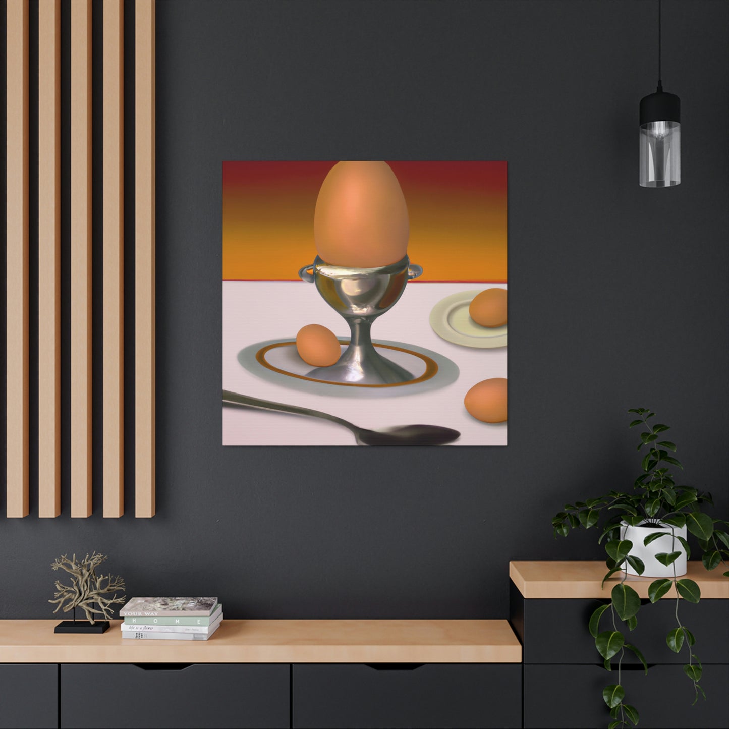 Eggs in Dreamscapes - Canvas