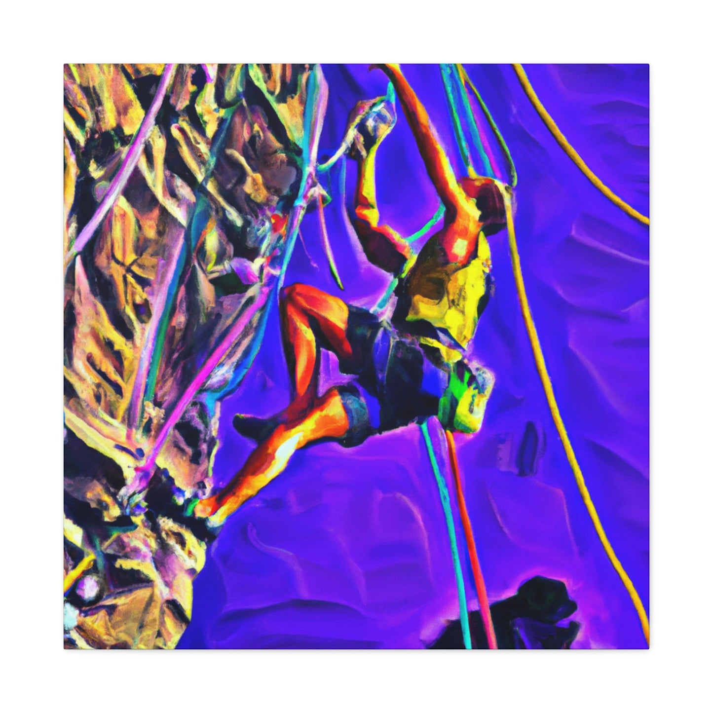 Rock On Climbers! - Canvas