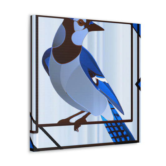 Blue Jay's Majesty - Canvas