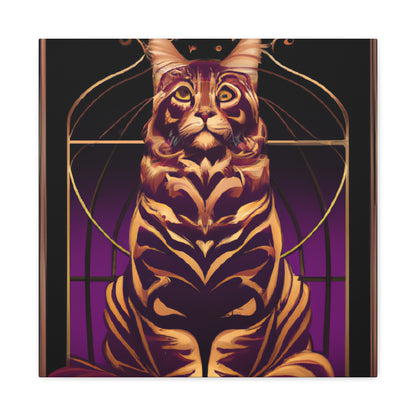 Mystic Maine Coon Cascade - Canvas