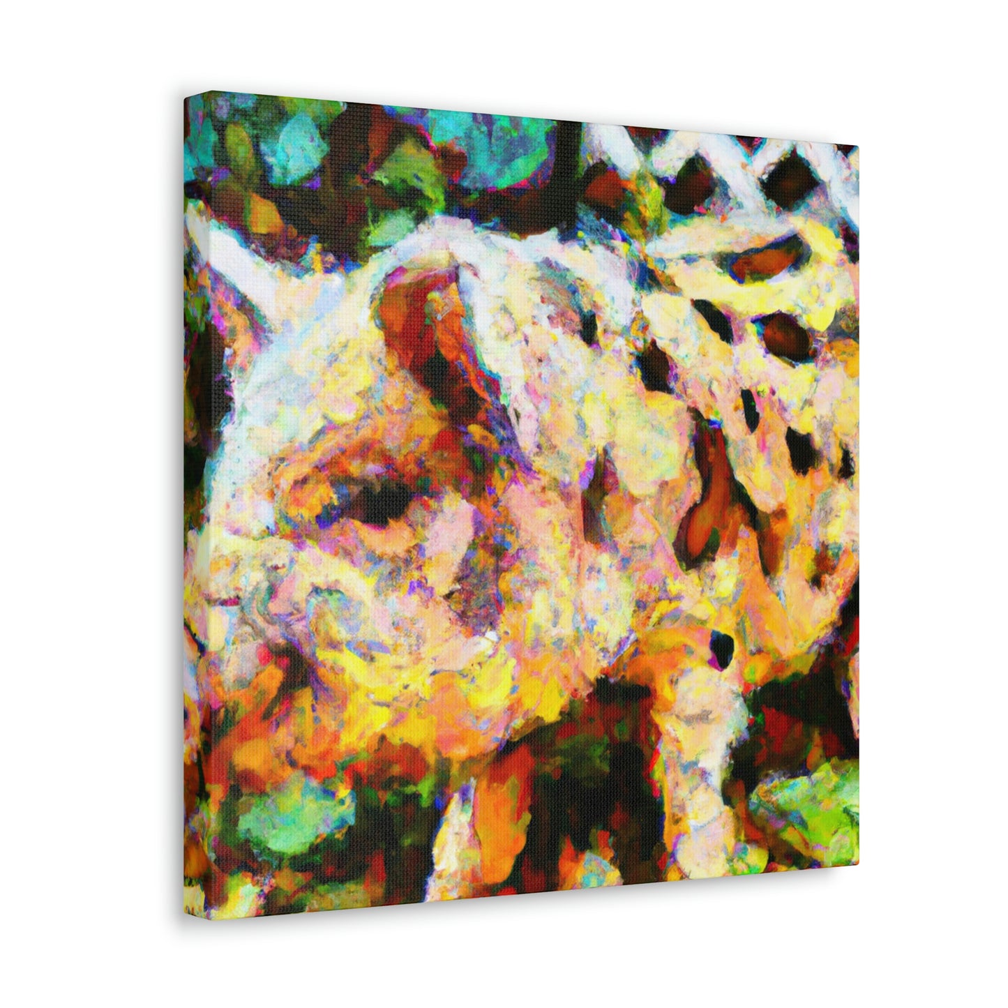 "Pig's Perception Ponderings" - Canvas