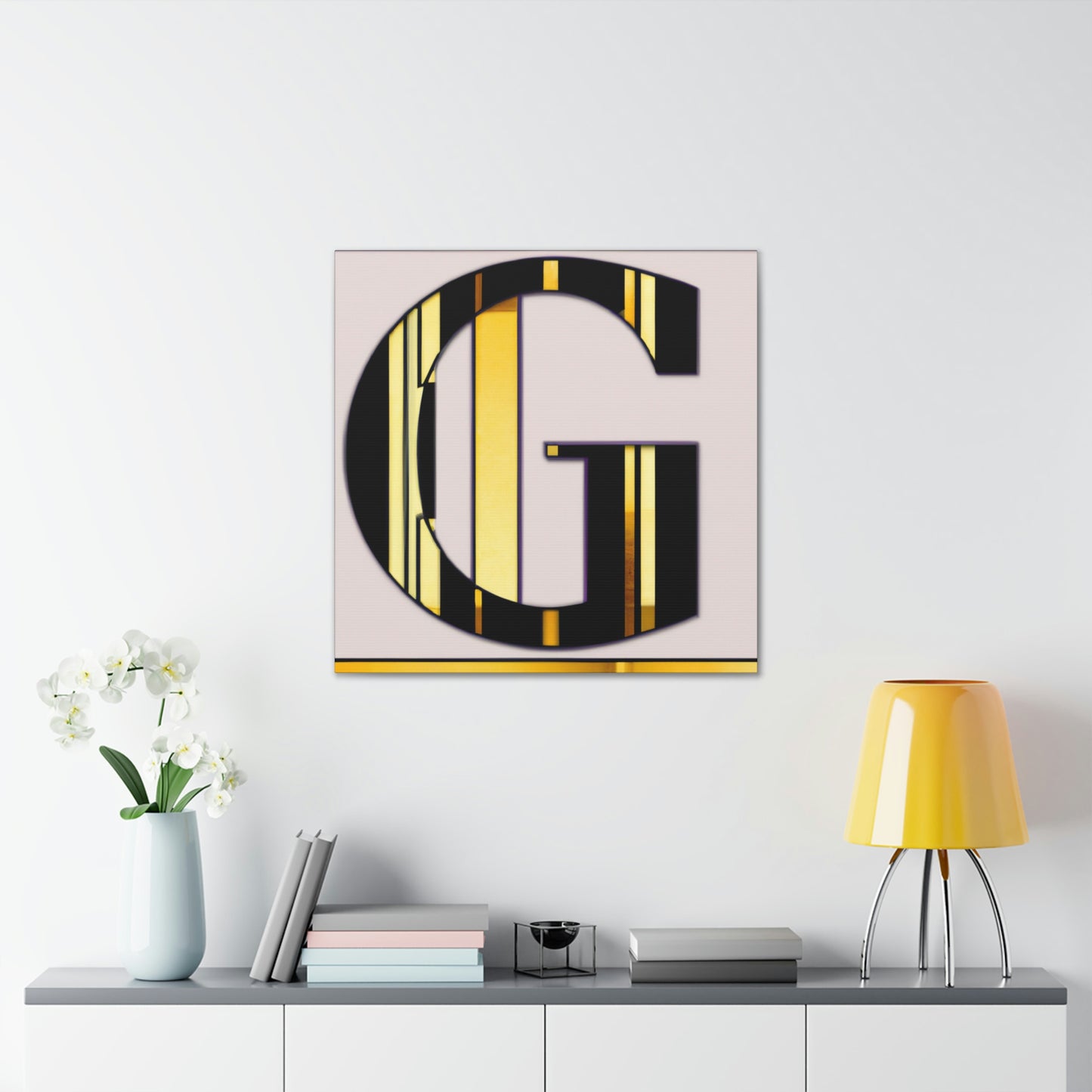 "Glittering Jazz Harmony" - Canvas