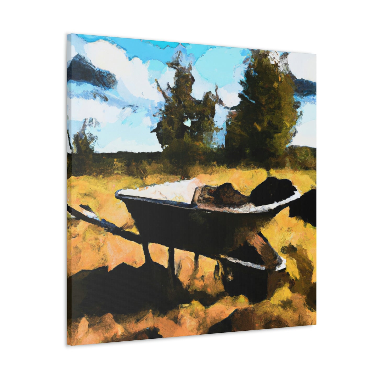 The Wheelbarrow's Splendor - Canvas