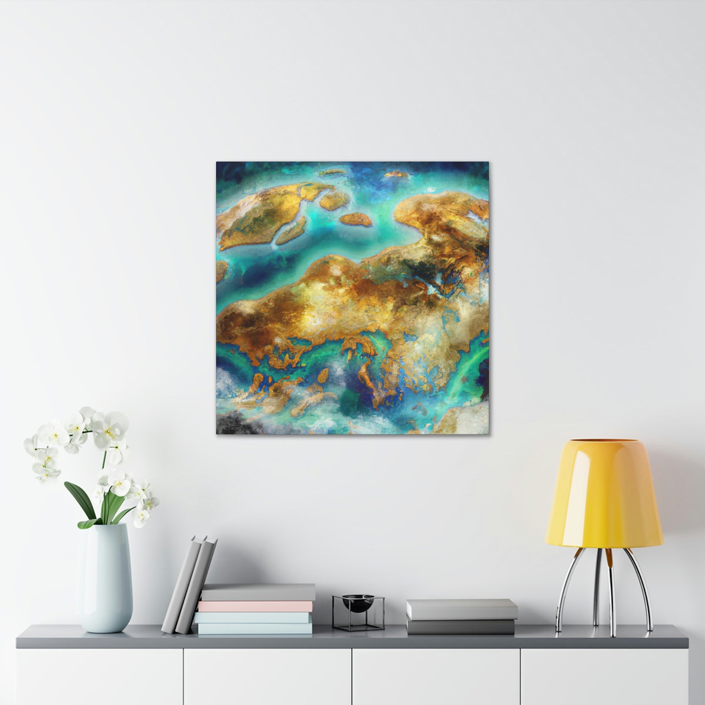 A Sea of Islands - Canvas