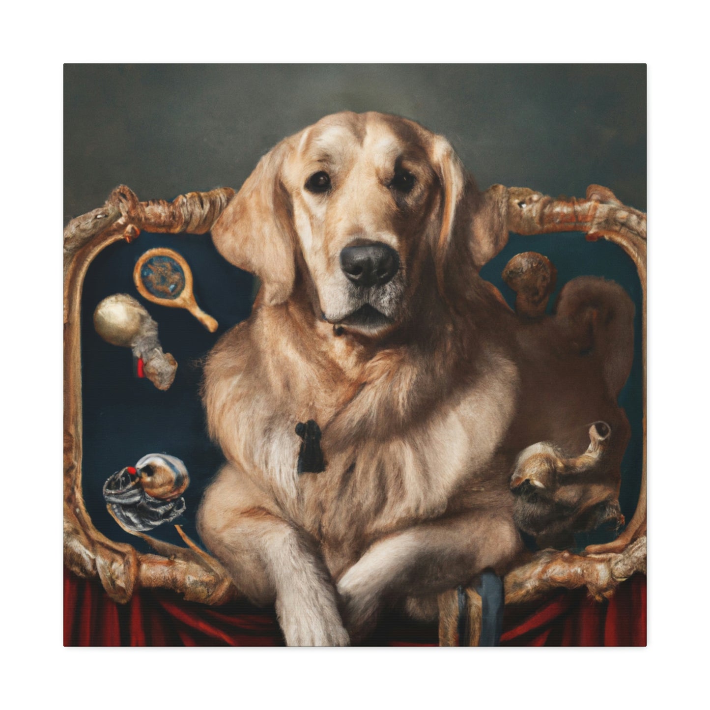 Golden Retriever Grace - Canvas