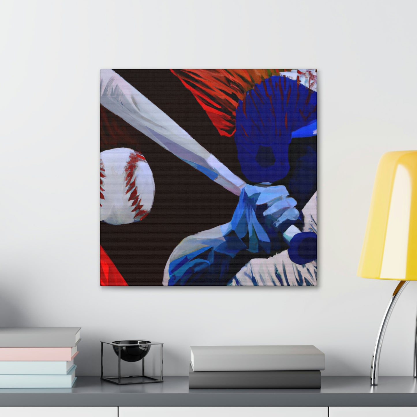 Baseball As Artwork - Canvas