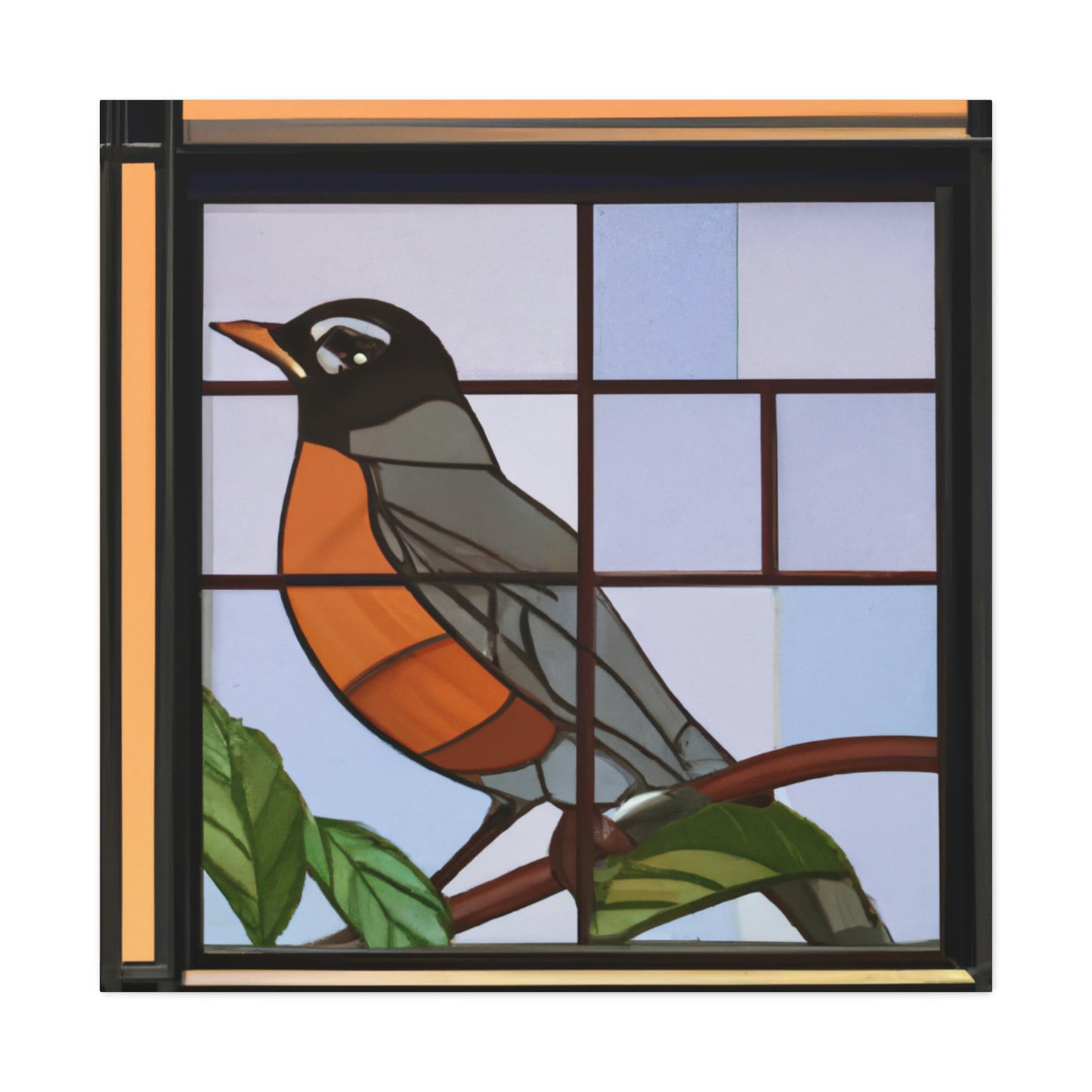 A Robin's Jazz Dance - Canvas