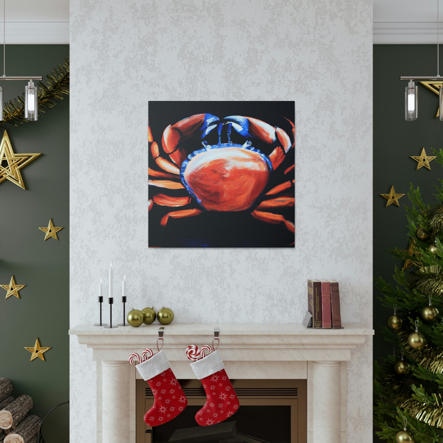 Crab in Expressionism - Canvas